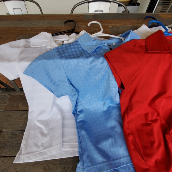 5 like new women's golf shirts 4s 1xs - Picture 2 of 4